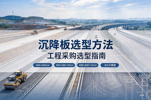 康保沉降板选择方法