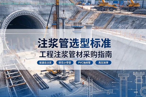 康保注浆管选型标准