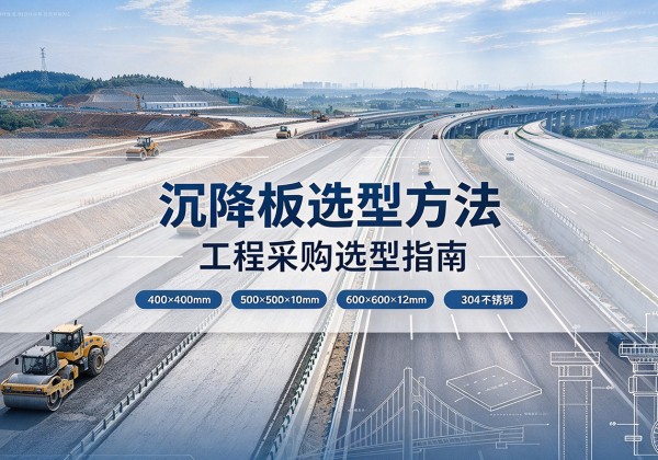 康保沉降板选择方法