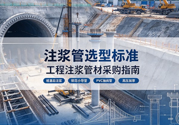 康保注浆管选型标准